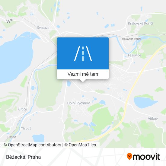Běžecká mapa