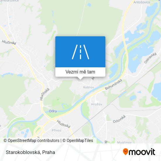 Starokoblovská mapa