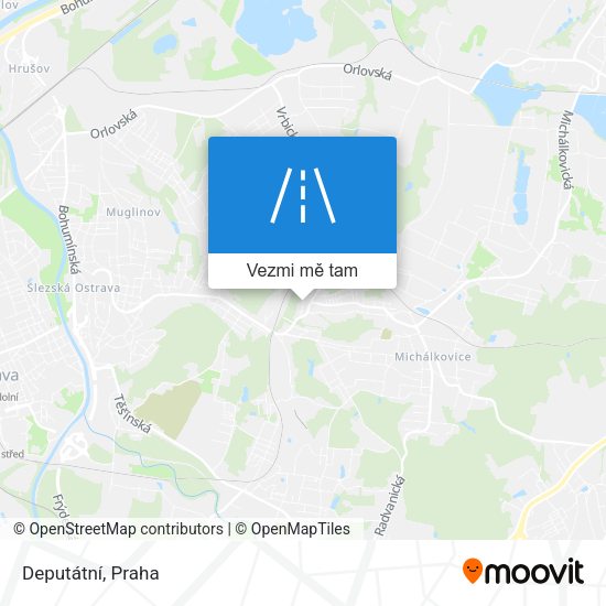 Deputátní mapa