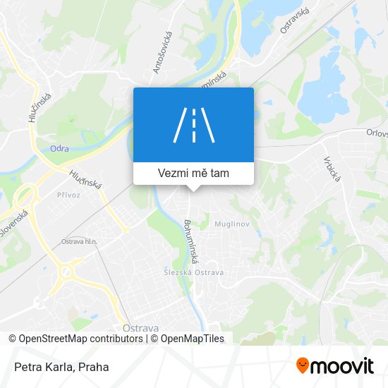 Petra Karla mapa
