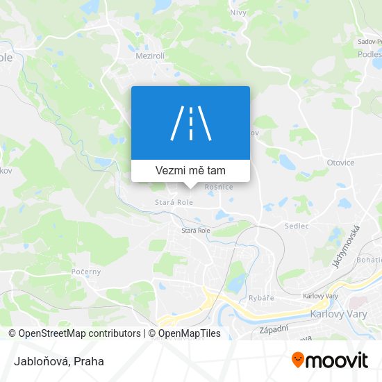 Jabloňová mapa