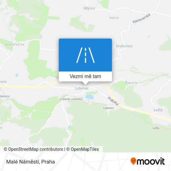 Malé Náměstí mapa