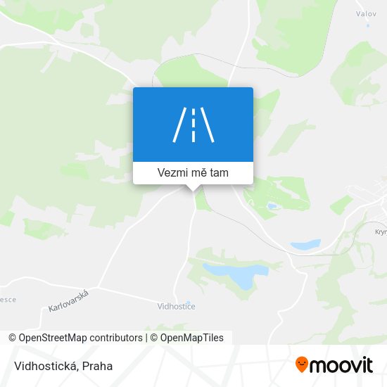 Vidhostická mapa