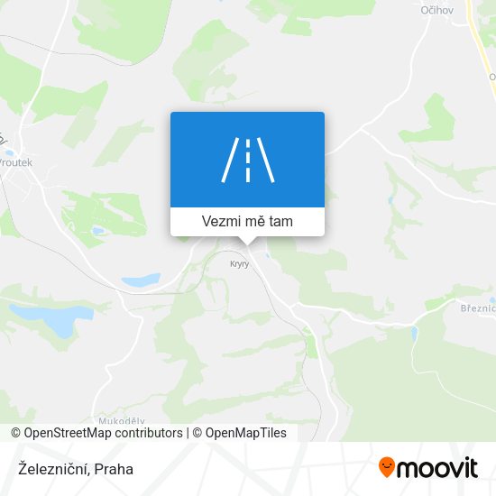 Železniční mapa