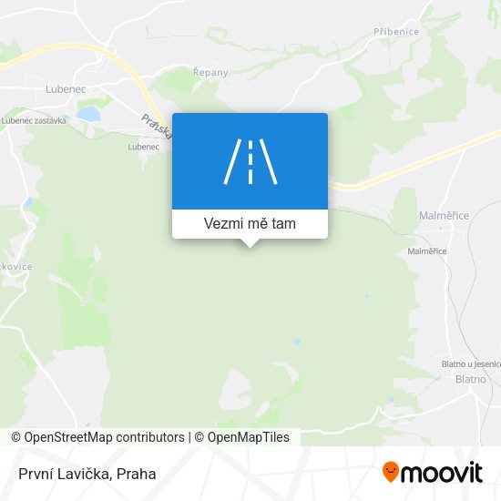První Lavička mapa