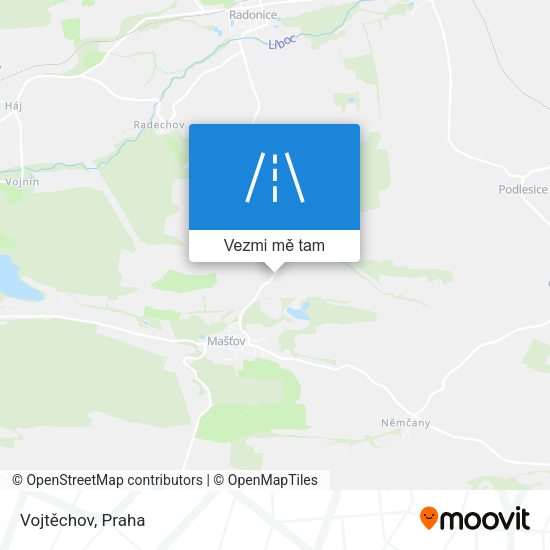 Vojtěchov mapa