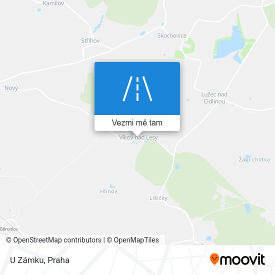U Zámku mapa