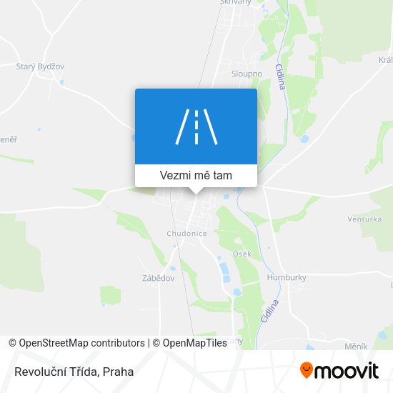 Revoluční Třída mapa