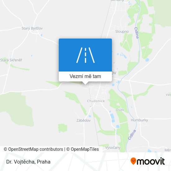 Dr. Vojtěcha mapa