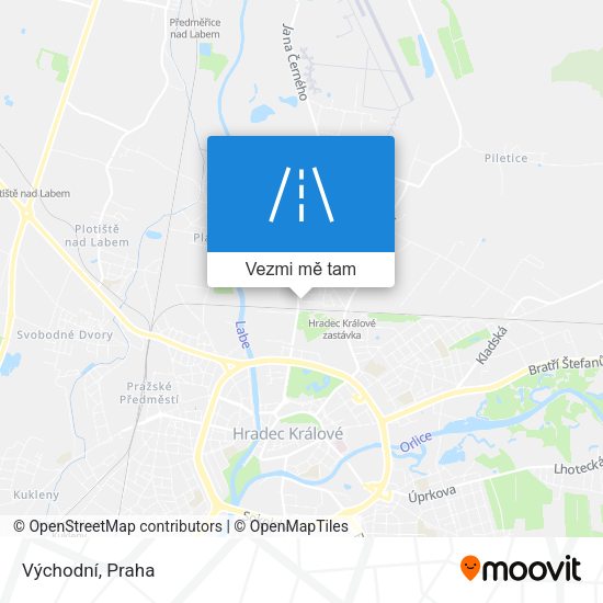Východní mapa