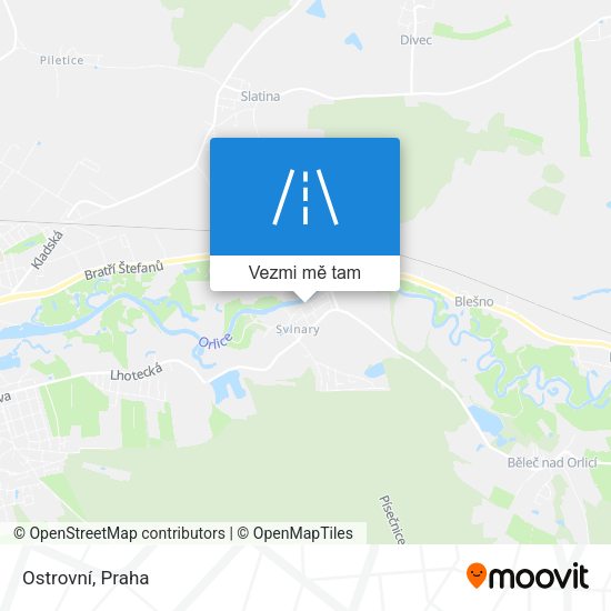 Ostrovní mapa