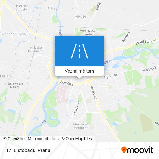17. Listopadu mapa