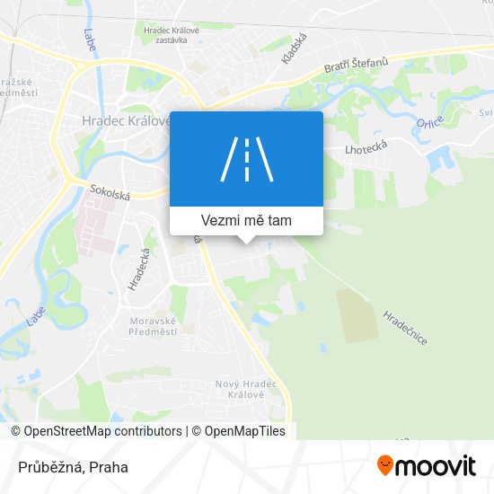 Průběžná mapa