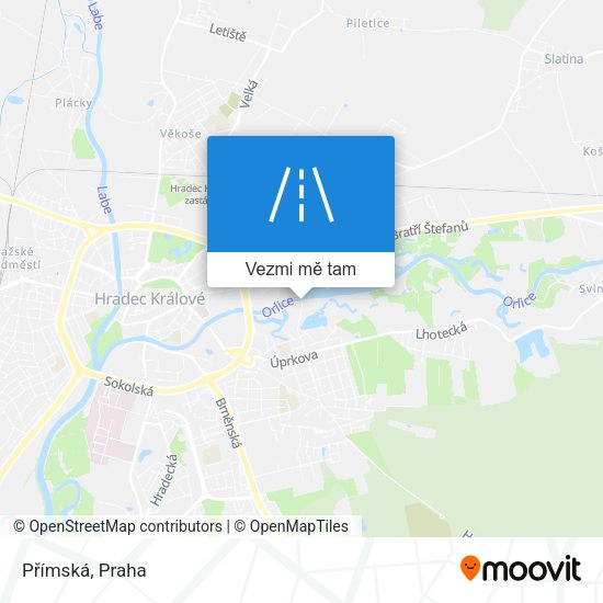 Přímská mapa