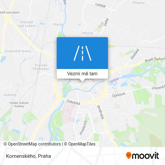 Komenského mapa
