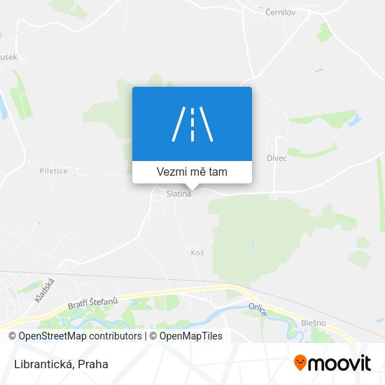 Librantická mapa
