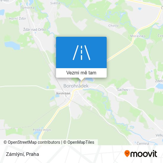 Zámlýní mapa