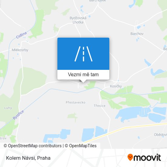 Kolem Návsi mapa