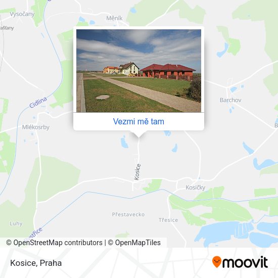 Kosice mapa