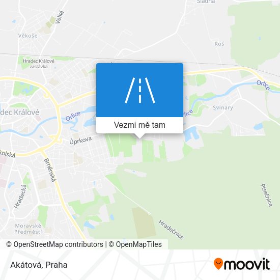 Akátová mapa