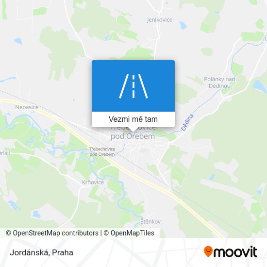 Jordánská mapa