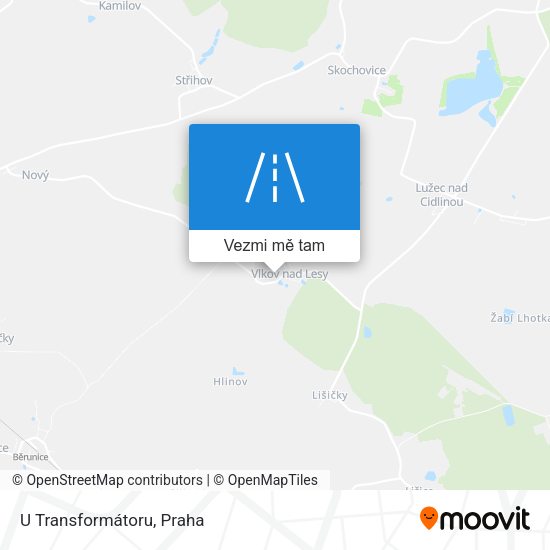 U Transformátoru mapa