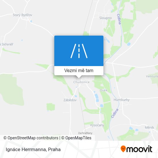 Ignáce Herrmanna mapa