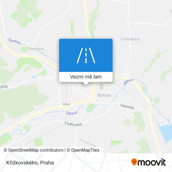 Křižkovského mapa