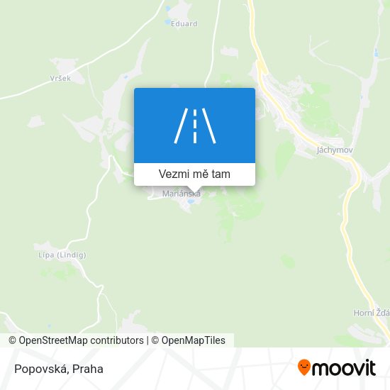 Popovská mapa