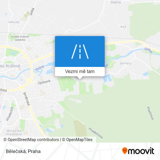 Bělečská mapa
