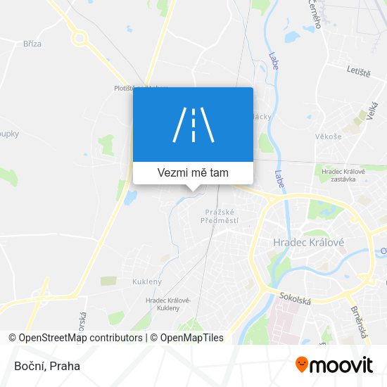 Boční mapa