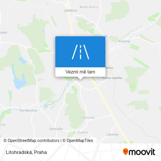 Litohradská mapa