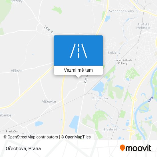 Ořechová mapa