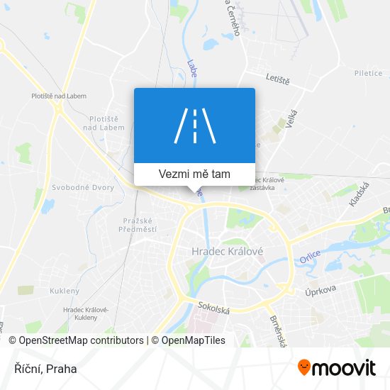 Říční mapa