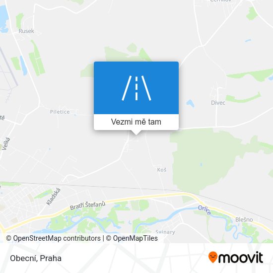 Obecní mapa