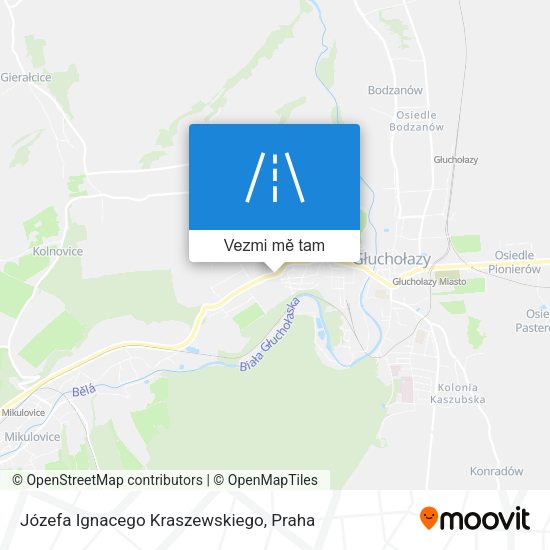 Józefa Ignacego Kraszewskiego mapa