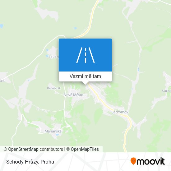 Schody Hrůzy mapa