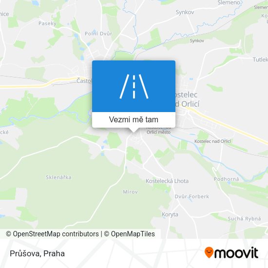 Průšova mapa
