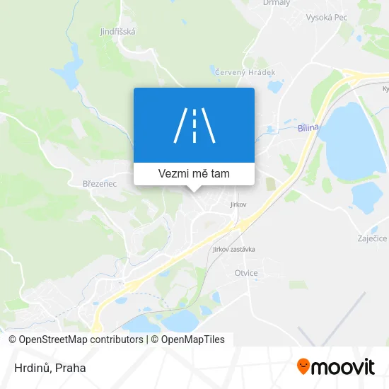 Hrdinů mapa