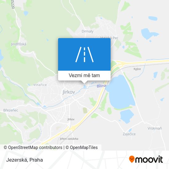 Jezerská mapa