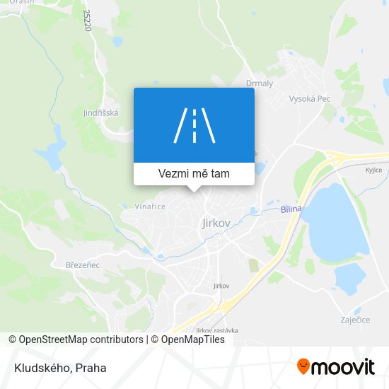 Kludského mapa