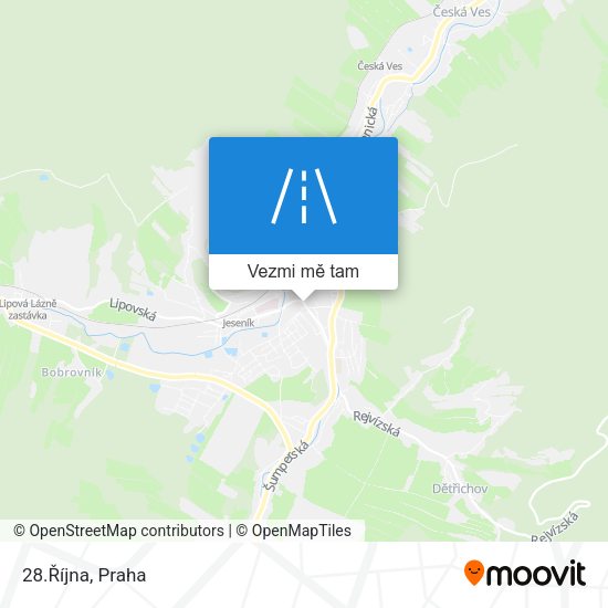 28.Října mapa