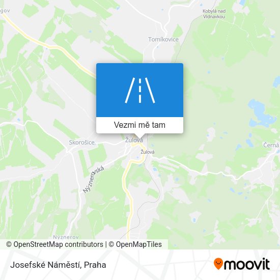 Josefské Náměstí mapa