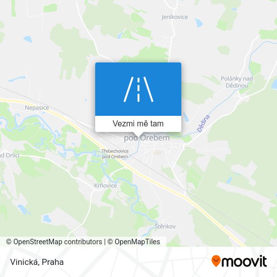 Vinická mapa