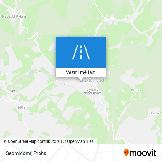 Sedmidomí mapa