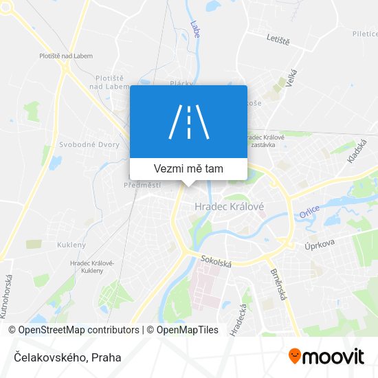 Čelakovského mapa