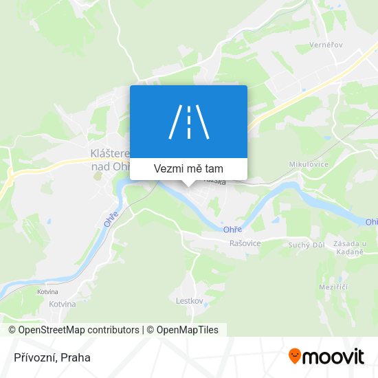 Přívozní mapa