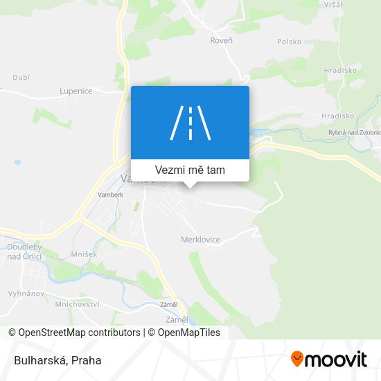 Bulharská mapa