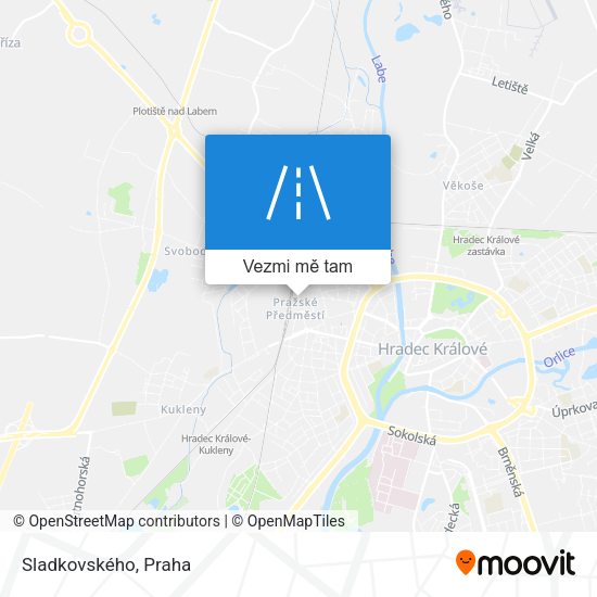 Sladkovského mapa