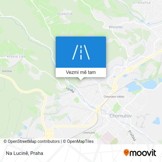 Na Lucině mapa